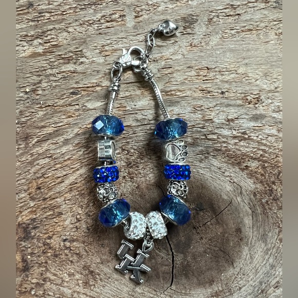 Kentucky bracelet, Kentucky wildcats bracelet, UK charm bracelet, Kentucky cats - Picture 4 of 4